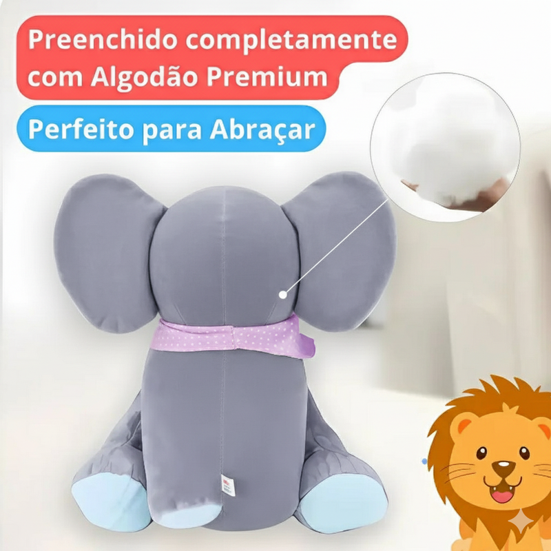 Elefante Musical Peek a Boo "Cadê o Neném? Achou!