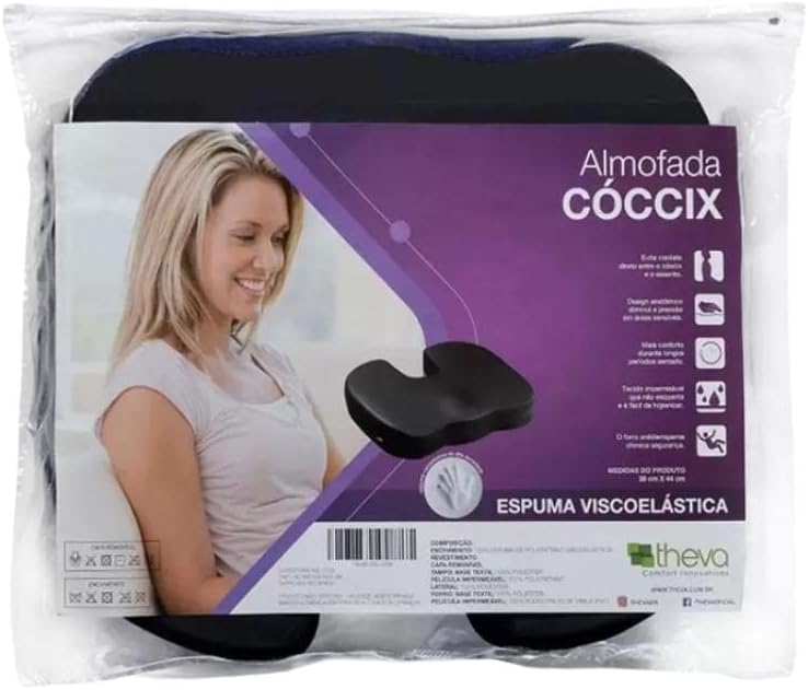 Almofada Ortopédica para Cóccix – Conforto e Alívio Imediato