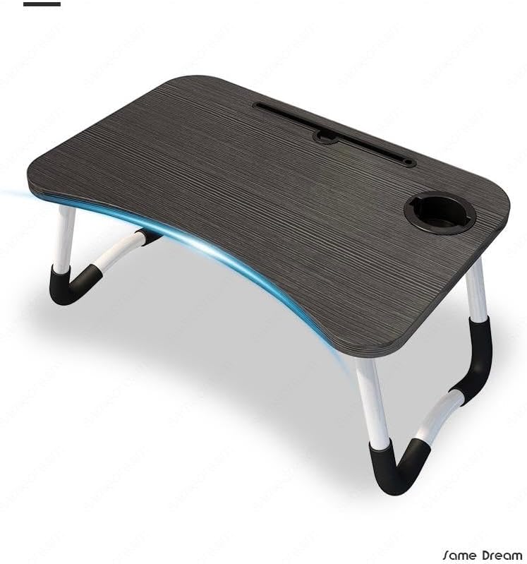 Mesa Portátil Multifuncional para Notebook – Suporte Leve e Dobrável para Cama e Sofá