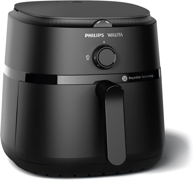 Fritadeira Airfryer Série 1000 XL – Philips Walita, 6,2L, RapidAir, Preta, 2 Anos de Garantia (110v ou 220v)