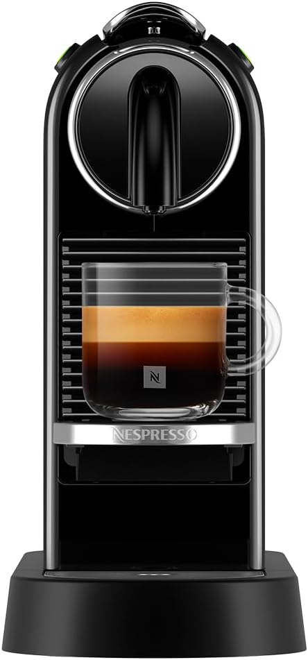 Cafeteira Espresso Nespresso CitiZ Preta – Design Premium e Café Perfeito (110V e 220V)
