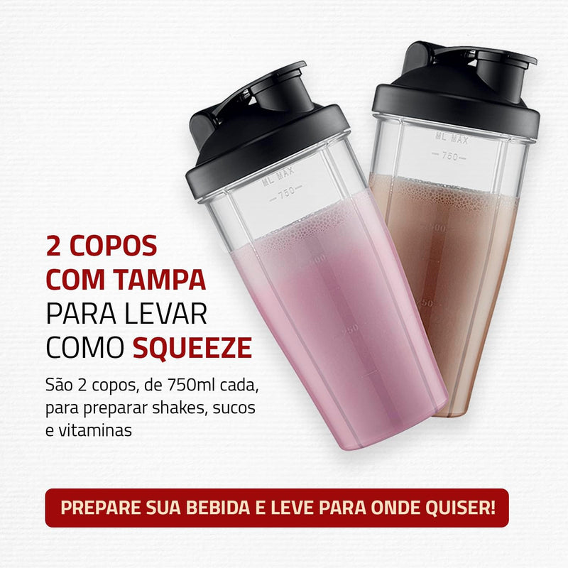 Personal Blender Mondial – Portátil, Potente e Saudável