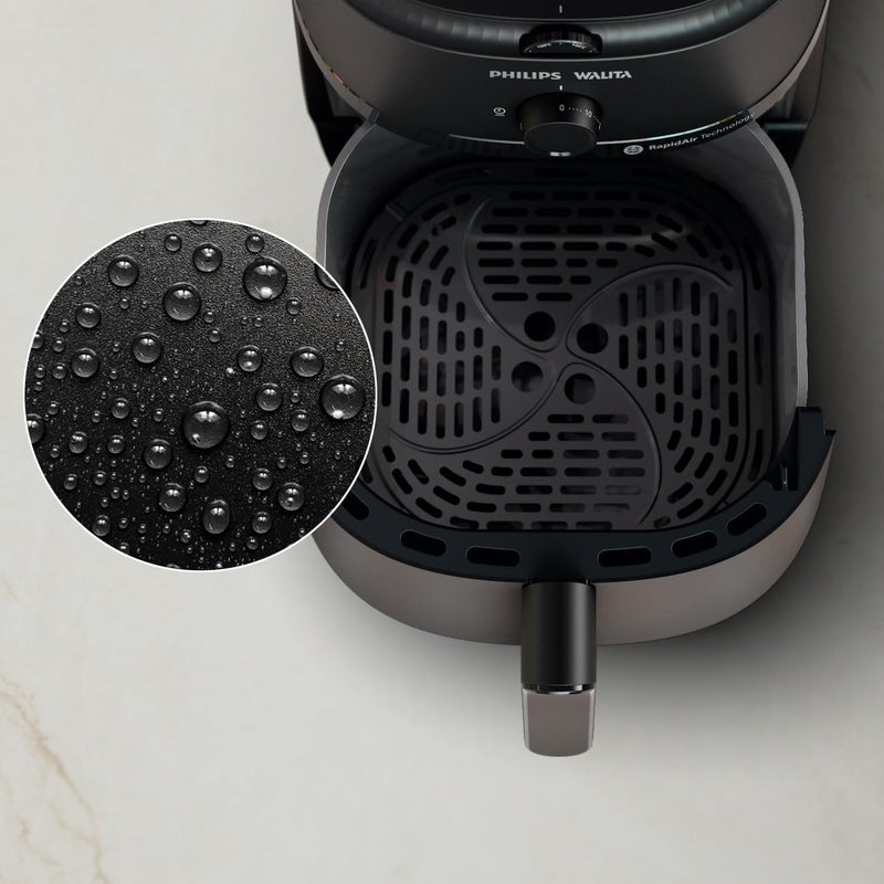 Fritadeira Airfryer Série 1000 XL – Philips Walita, 6,2L, RapidAir, Preta, 2 Anos de Garantia (110v ou 220v)