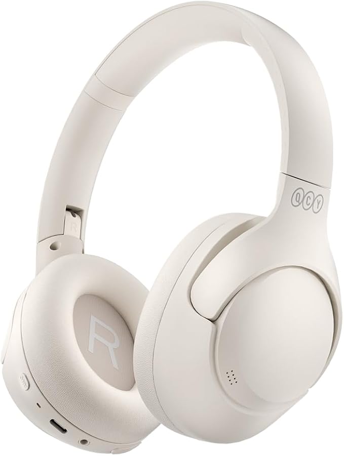 Fone Bluetooth QCY H3 ANC – Headset com Cancelamento de Ruído, Hi-Res Audio, Multipontos e Longa Duração