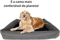 Cama Impermeável para Cachorros – 100% Lavável e Resistente