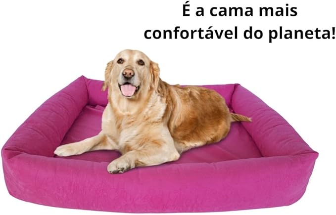 Cama Impermeável para Cachorros – 100% Lavável e Resistente